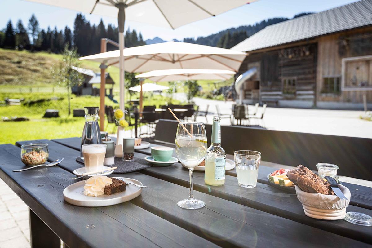 Naturzeithof Hirschegg (Vorarlberg) Eksteriør bilde